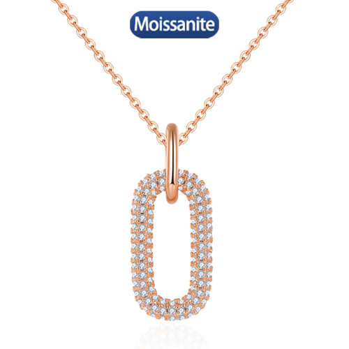 S925 Silver MoissaniteVictory Pendants 1CT Certified Hip Hop Style Jewelry Personalized customization Valentine Day Gift