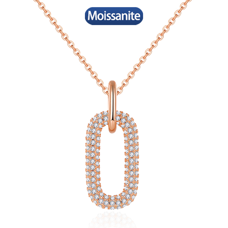 S925 Silver MoissaniteVictory Pendants 1CT Certified Hip Hop Style Jewelry Personalized customization Valentine Day Gift