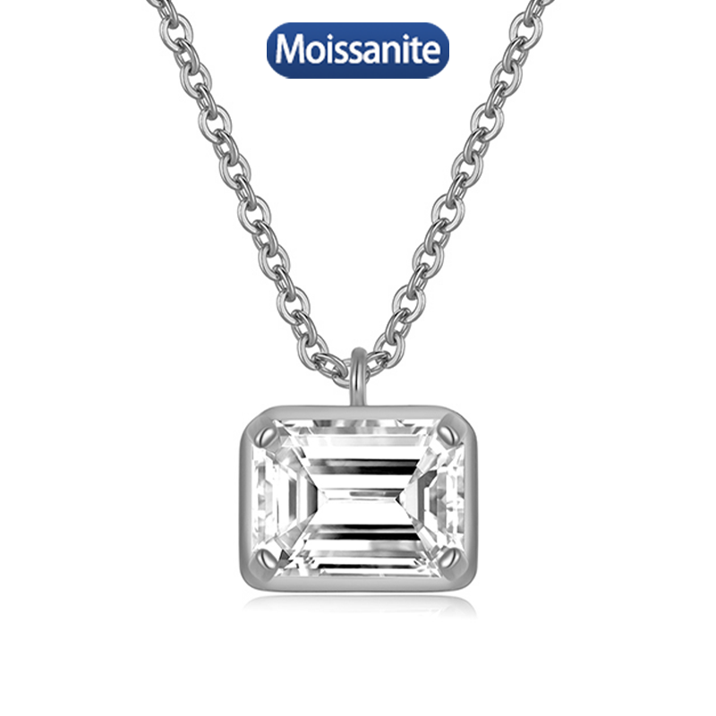 S925 Silver MoissaniteVictory Pendants 2CT Certified Hip Hop Style Jewelry Personalized customization Valentine Day Gift