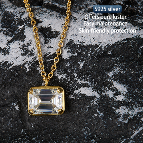 S925 Silver MoissaniteVictory Pendants 2CT Certified Hip Hop Style Jewelry Personalized customization Valentine Day Gift