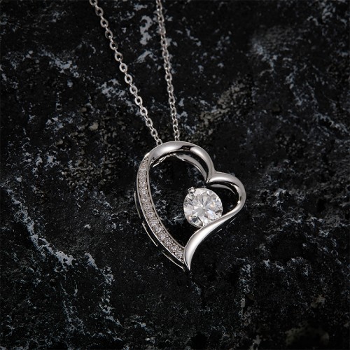 S925 Silver Moissanite Love Pendants 1CT Certified Hip Hop Style Jewelry Personalized customization Valentine Day Gift