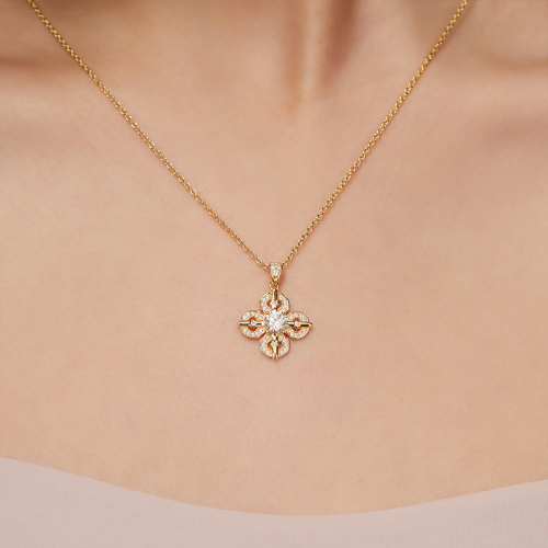 S925 Silver Moissanite Cross Pendant GRA Certificate Electroplating 18k Exquisite Fashion Light Luxury Design Women Necklace