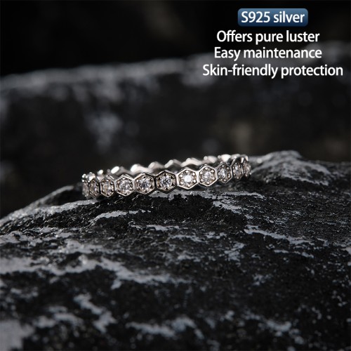 S925-silver-all-moissanite-1.5mm-total-0.36ct-ring-GRA-certified-electroplated-18kD-color-VVS1-diamond-wedding-ring-men-and-women-exquisite-jewelry