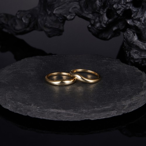S925 silver combination solid ring popular in Europe and America simple atmospheric versatile and personalized rings