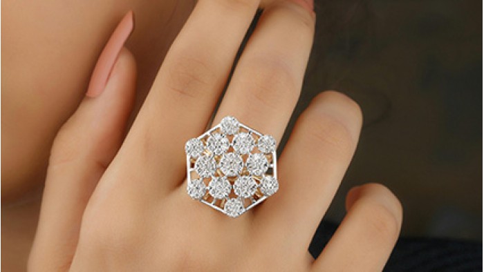 Sparkling jewelry illuminates a beautiful life
