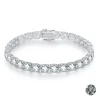 White-Golden / Moissanite / 17 cm / 2 mm