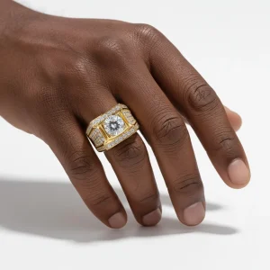 Moissanite High Luxury High End Diamond Rings - The second picture