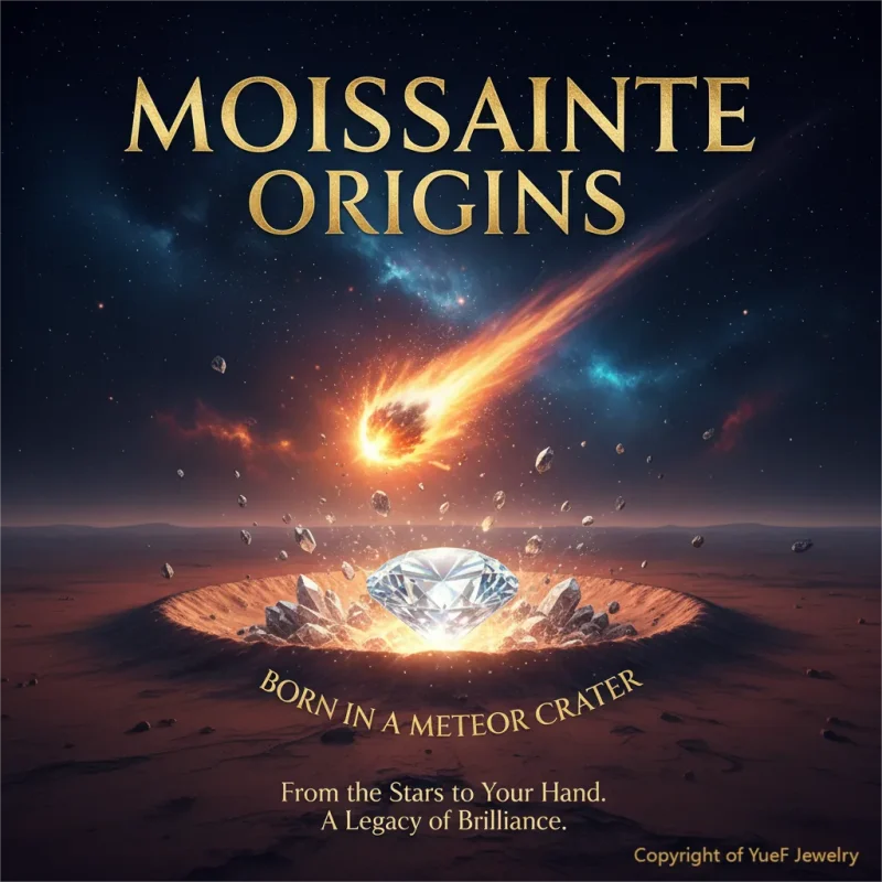 Meteor crater where moissanite was first discovered