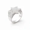 White-Golden / Moissanite / 5