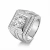 White-Golden / Moissanite / 10