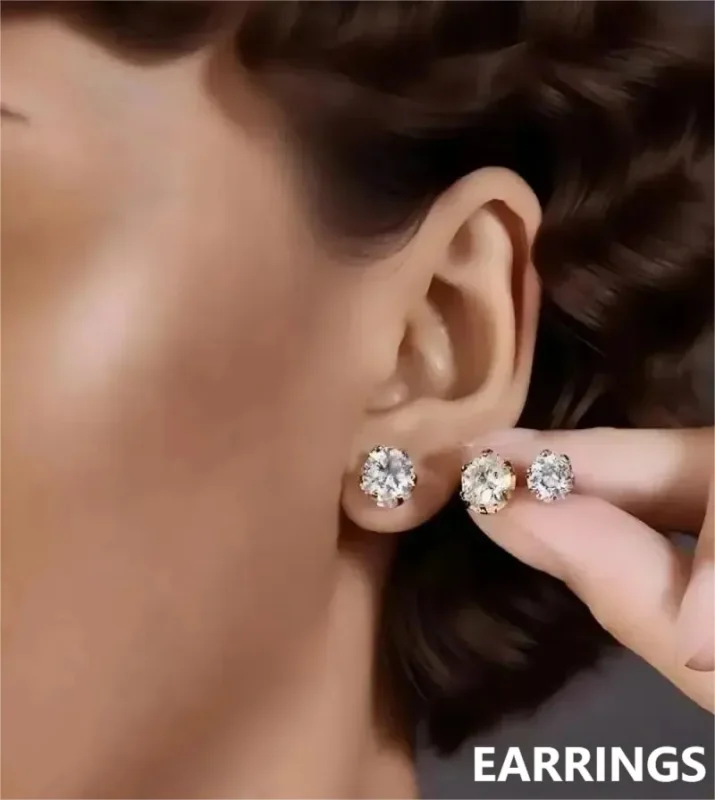 moissanite earrings store