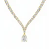 Gold / Moissanite / 41 cm