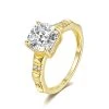 Gold / Moissanite / 5