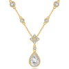 Gold / Moissanite / 41+5 cm