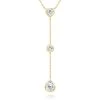 Gold / Moissanite / 41+5 cm
