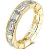Gold / Moissanite / 5