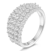 White-Golden / Moissanite / 5
