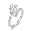 White-Golden / Moissanite / 5