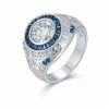 White-Golden / Moissanite / 7
