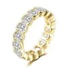Gold / Moissanite / 5