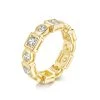 Gold / Moissanite / 5