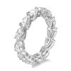 White-Golden / Moissanite / 5
