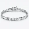 3*3 White Cubic Zirconia / 17 cm