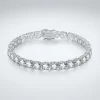 Gold / Moissanite / 38 cm / 2 mm