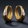 Gold / moissanite (with GRA certificate + black card + gift box)