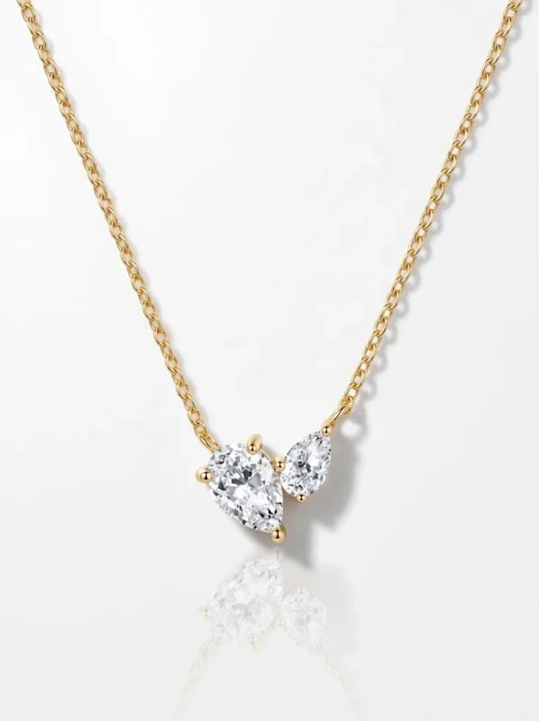 925 Sterling Silver Moissanite Necklace