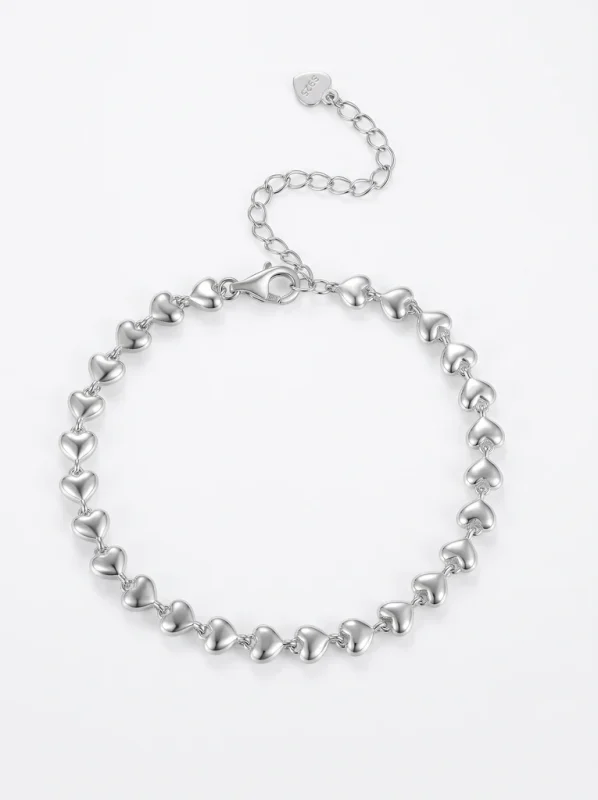 925 Sterling Silver Moissanite Bracelet