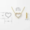 Gold / zircon / 40+5 cm