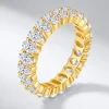 Gold / Moissanite / 5