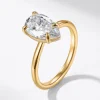 Gold / Moissanite / 5