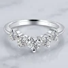 Gold / Moissanite / 5