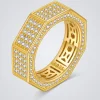 Gold / Moissanite / 7