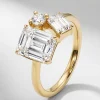 Gold / Moissanite / 5