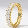 Gold / Moissanite / 5
